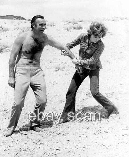 Actor  Sean Connery  Beefcake Barechested Jill St John   8x10 Photo 7