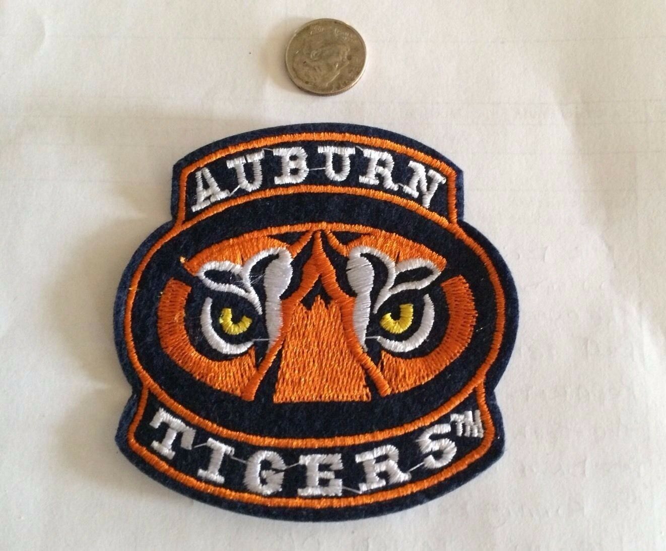 Auburn "war Eagle" Tigers Vintage Embroidered Iron On Patch 3" X 3" @@