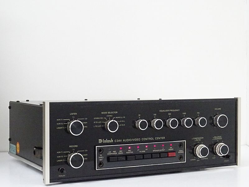 Mcintosh C34v A/v Control Center Stereo Preamplifier