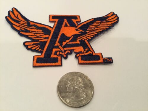 Auburn Vintage Embroidered Iron On Patch  4” X 2”