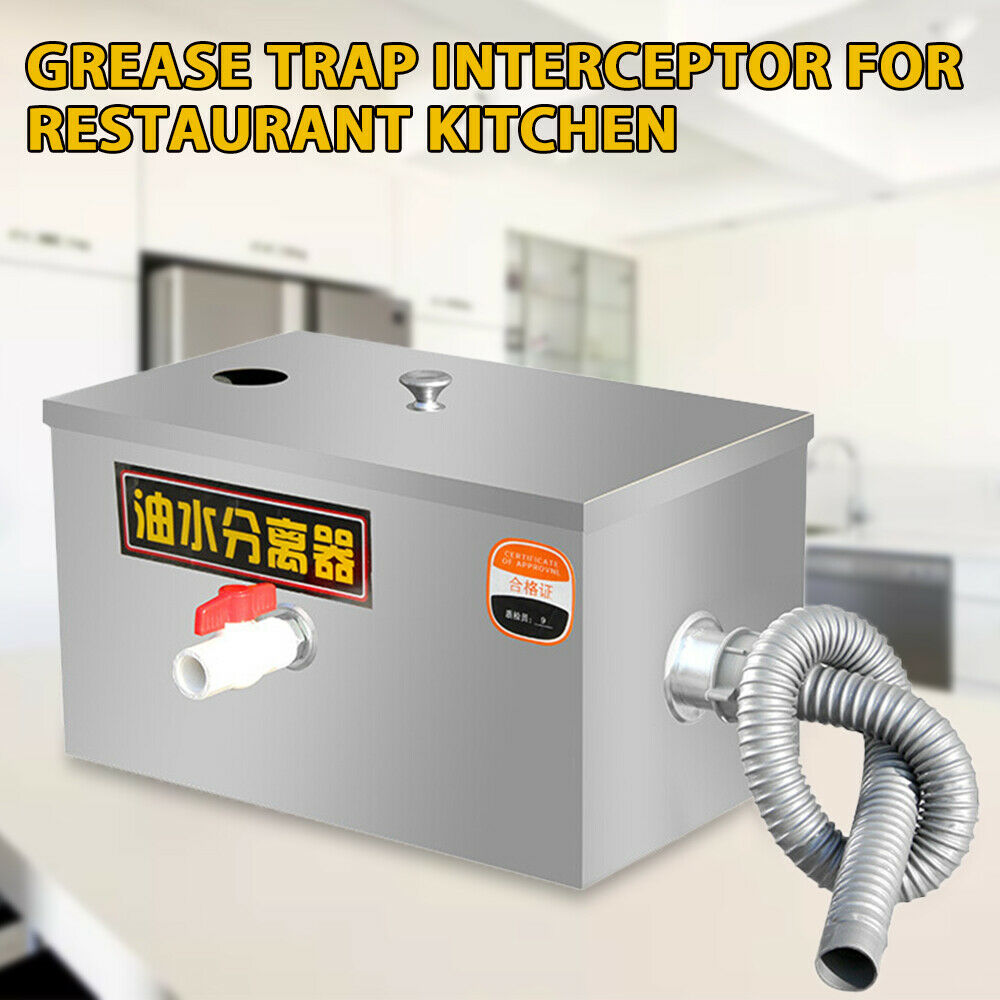 Hot Sale Stainless Steel Grease Trap Interceptor For Kitchen Wastewater X1